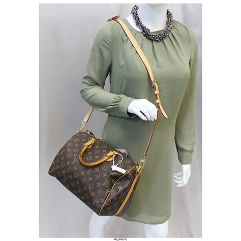 louis vuitton speedy bandouliere monogram e|louis Vuitton Speedy 30 measurements.